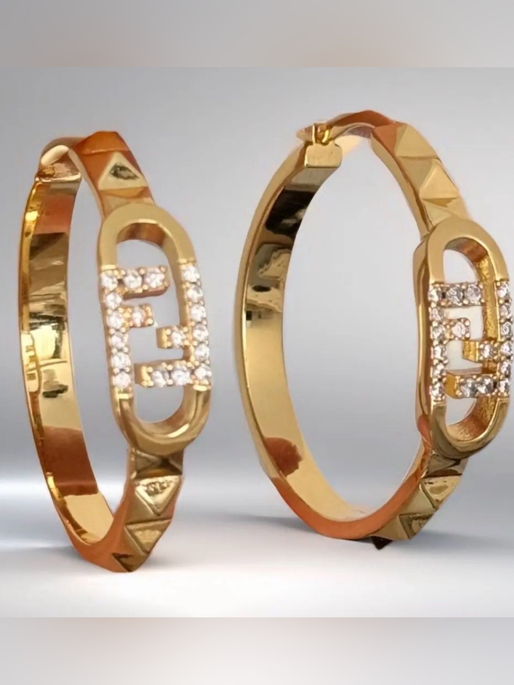 Fendi Hoop Earrings